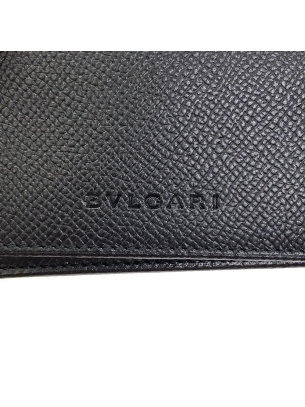 Bvlgari Logo Card Case Leather